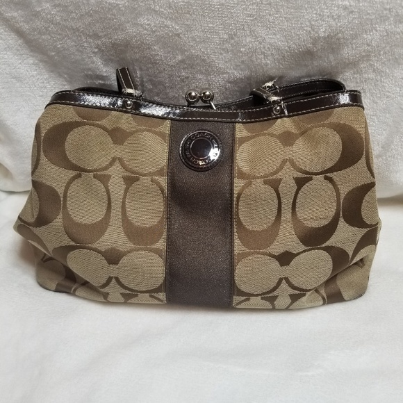 Coach Handbags - Coach | Classic Brown & Tan Purse